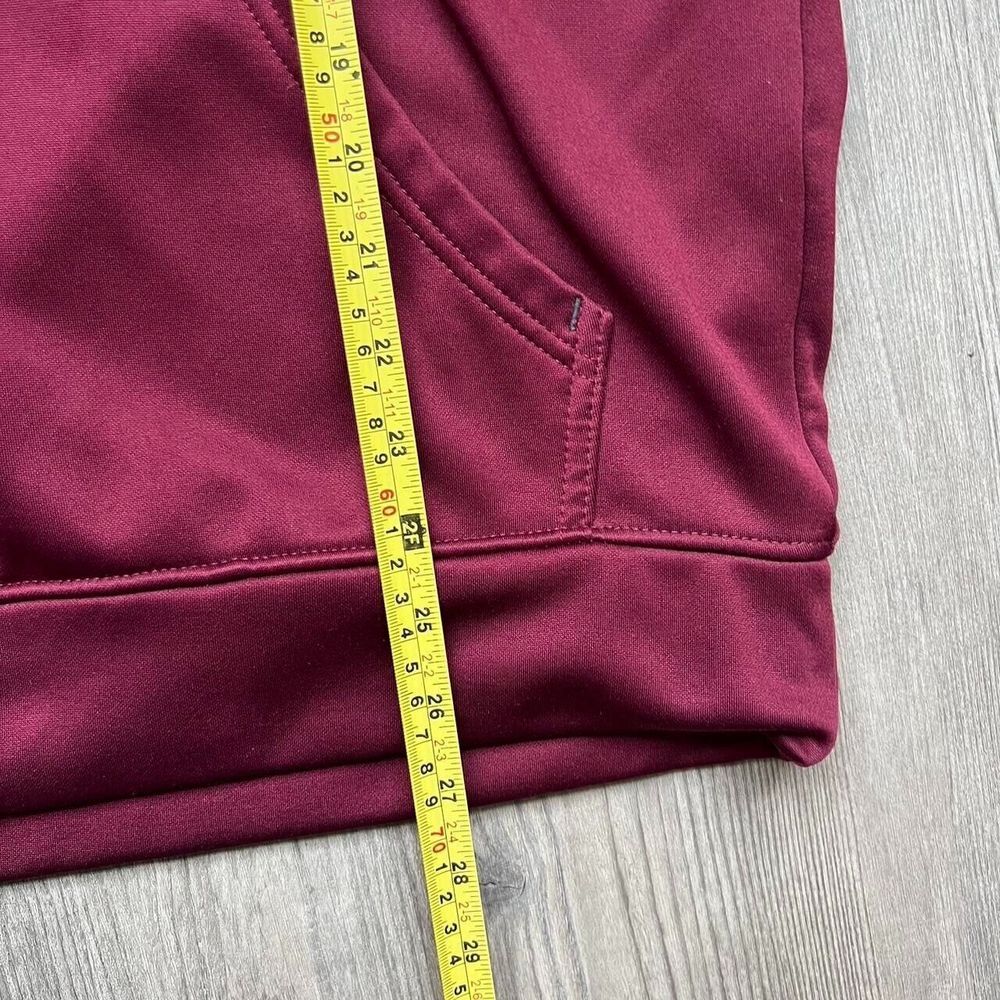 Tamu Atm Majestic Burgundy mens hoodie sweatshirt drifit‎ type material - Picture 5 of 5